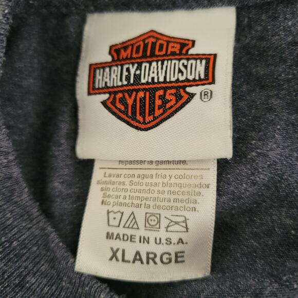 Harley Davidson Renegade Tee Shirt Alexandria LA X-Large Unique - Picture 3 of 10